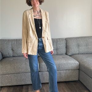 Quince 100% European Linen Blazer XS
